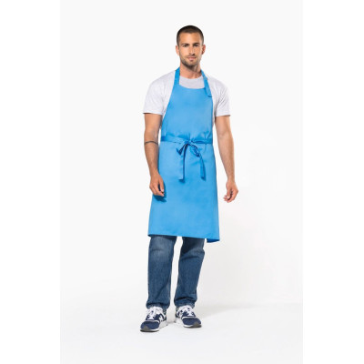 Polycotton apron without pocket
